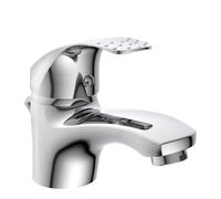 EISL Roma NI075ROCR Robinet de salle de bain chromé avec bonde et motif de poignée