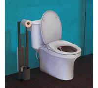 EISL Siège de toilette à fermeture douce et fixation de pulvérisateur