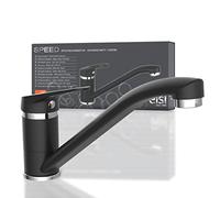 EISL Mitigeur de cuisine SPEED noir et chrome, mitigeur de lavabo, robinet d'évier, robinet de lavabo, robinet, mitigeur d'évier, robinet d'évier