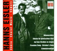 Eisler, H. – 1898-1962 Choral Music – Hähnel