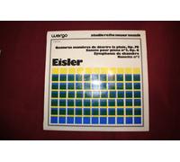 Eisler. Quatorze manières de décrire la pluie Op 70, Sonate pour piano N°2 Op 6, Symphonie de chambre Nonette N°1 [Vinyl] Eisler