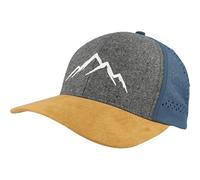 Eisley Casquette Monte Unisexe avec UPF50+, Respirante et séchage Rapide, Fermeture Velcro, Bleu Jeans foncé, Taille Unique