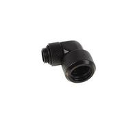 Alphacool 17395 accessoire de matériel de refroidissement Noir - Accessoires de matériel de refroidissement (Noir, Tube, Liquide, Laiton, 1/4", 90°)