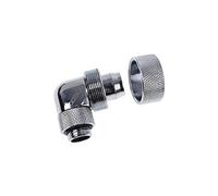 Eiszapfen 19/13mm compression fitting 90° rotatable G1/4 - Adaptateur de raccordement du système de refroidissement par liquide - chrome, nickel