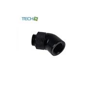 Alphacool Adaptateur de montage en angle Eiszapfen Connector 45° G1/4" mâle/femelle Noir profond