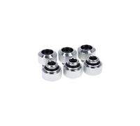 Alphacool Raccords de compression Eiszapfen 1012835 – Lot de 6 – Chrome