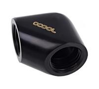 Eiszapfen L-connector G1/4 inner thread to G1/4 inner thread - Adaptateur de raccordement du système de refroidissement par liquide - noir profond,