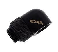 Alphacool Raccord coudé Eiszapfen 90° G1/4 mâle sur G1/4 femelle watercooling rotatif