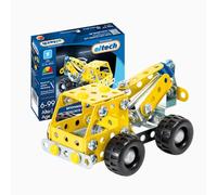 Eitech 00254 Mini bétonnière en métal pour enfants à partir de 6 ans, mélangeur, véhicule de construction