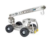 Eitech - 2042553 - Jeu De Construction - C69 - Kit Métallique - Starter-Set - Camion-Grue/Camion