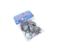 Eitech - 2042580 - Jeu De Construction - C106 - Pièces De Suppléments De Métal - Jantes + Pneus + Poulies