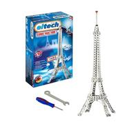 eitech Tour Eiffel - Jeu de Construction en métal 00460, Hauteur 45 cm | 250 pièces, Jeu de construction en métal, kit de modélisme, puzzle 3D pour garçons et filles à partir de 8 ans et adultes