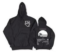 EIUIIOXU Album Wiped Out Printing Hoodies NBHD The Neighbourhood Band Sweatshirts Longsleeve Hoodie Pullovers Protection de l'environnement