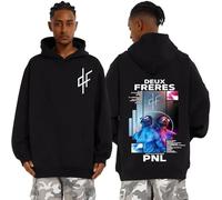 EIUIIOXU Le Monde Chico PNL Album French Rapper Graphics Hoodie Tops Men Women Harajuku Hip Hop Pop Music Hoodies Long Sleeve Sweatshirts