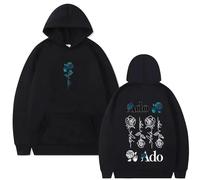 EIUIIOXU Sweat à Capuche Hibana Ado World Tour 2025 Automne/Hiver Homme Femme Mode Street Wear Japonaise Décontracté Pull en Coton