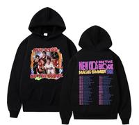 EIUIIOXU Sweat à Capuche NKOTB The Magic Summer Tour 2024, Style Hip-hop Vintage années 90, vêtements pour Hommes