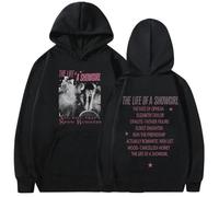 EIUIIOXU Sweat à Capuche « The Life of A Song and Dance Girl 2025 » - Collection Automne/Hiver - Cadeau pour Les Fans de Hip-hop - Mode et Musique Pop
