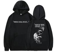 EIUIIOXU Sweat-Shirts à Capuche « Jésus pardonne à Son père » pour Hommes et Femmes, Collection Automne-Hiver 2025, Style Gothique Rock, Pulls en Coton décontractés.