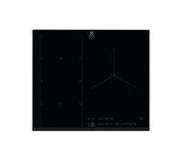 EIV653 - Table de cuisson à induction - 3 plaques de cuisson - Niche - largeur : 56 cm - profondeur : 49 cm - avec avant biseauté - noir