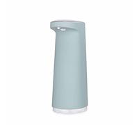 Eivdru Distributeur automatique de savon à induction verticale sans contact avec induction infrarouge pour salle de bain, douche (vert clair)