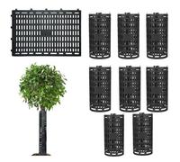 Eivdru Protection pour tronc d'arbre, en plastique souple, extensible, durable, protection contre l'écorce des plantes pour protéger les arbres des débroussailleuses et petites