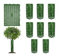 Eivdru Protection pour tronc d'arbre, en plastique souple, extensible, durable, protection contre l'écorce des plantes pour protéger les arbres des débroussailleuses et petites