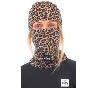 Eivy - Cagoule en laine de mérinos - Hinge Merino Wool Balaclava Leopard en Laine - Marron Marron