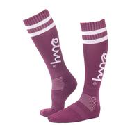 Eivy - Chaussettes de ski en laine - Cheerleader Wool Socks Pinkgundy pour Femme en Laine - Taille 36-38 - Rose Rose 36-38