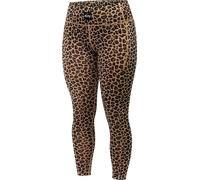 Eivy - Collant technique en laine de mérinos - Pocket Merino Wool Tights Leopard pour Femme en Laine - Taille M - Marron Marron M
