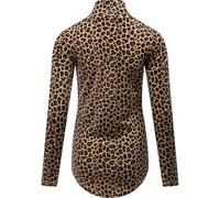 Eivy - Sous-vêtement technique en laine de mérinos - Journey Merino Wool Top Leopard pour Femme en Laine - Taille XS - Marron Marron XS