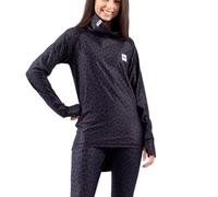 Eivy Haut Icecold T-Shirt de Yoga, Noir/léopard, XS Femme