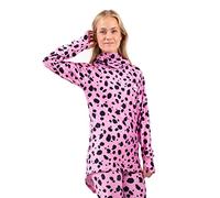 Eivy Icecold Gaiter Haut de yoga pour femme, rose Cheetah, XS EU