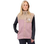 Eivy Lumberjackie Sherpa Vest Damen Weste Mid Layer Fleeceweste Rose/Beige NEU
