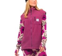 Eivy - Polaire sans manches en sherpa - Lumberjackie Sherpa Vest Pinkgundy pour Femme - Taille L - Rose Rose L
