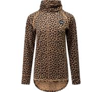 Eivy - Sous-vêtement technique en laine de mérino - Icecold Wool Top Leopard pour Femme en Laine - Taille M - Marron Marron M