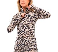 Eivy - Sous-vêtement technique en laine de mérinos - Journey Merino Wool Top Animal Swirl pour Femme en Laine - Taille S - Beige Beige S