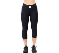 Eivy - Sous-vêtement technique en maille côtelée - Pocket Rib 3/4 Tights Black pour Femme - Taille XS - Noir Noir XS