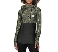 EIVY Sweat à Capuche Icecold T-Shirt de Yoga, Fleur de Lierre, S Femme