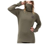 Eivy - Women's Icecold Gaiter Rib Top - Haut à manches longues - L - olive