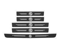 EIWXEFQT 5 Pièces Protecteur Seuil Porte Voiture pour MG3 MG4 EV MG5 MG6 MG HS,Seuil Protecteurs Autocollant, Protecteur DéCoration Accessoires