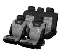 EIWXEFQT Housse de Siege Voiture, pour VW Caddy 5 (V) SB I 2020-2024 Protection Complète des Sièges Avant et Arrière Voiture Ensembles Housses Siège Auto,A