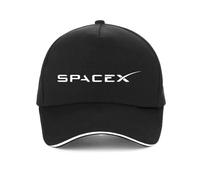 EIWXEFQT Voiture Chapeaux, pour Tesla SpaceX Space X Extérieur Sunhat Chapeau Ajustable Casquette de Sport de Plein Accessoires de décoration,S