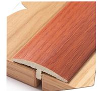 EIYAVVIDV Barre De Seuil 90cm, Profilé De Transition En PVC Autocollant, Bande De Transition De Sol Moulure En T, Bande De Séparation Couvrir Les Joints De Sol(Mahogany)