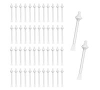 EIYVPRA 50 Pieces Épilation du Applicateurs Nose Wax Kit Épilation du Epilation Homme Nez pour Homme Bâtonnets Baton Epilation Cire Kit de Cire de Nez pour Nasale