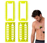 EIYVUAL Lot de 4 têtes de protection pour peigne, abots Kit Compatible avec Rasoirs Electriques O QP2824, QP2734, QP25XX, Peigne Attaches Sabots pour Tondeuse