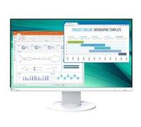 EIZO FlexScan EV2460 - Écran LED - 23.8" (24" visualisable) - 1920 x 1080 Full HD (1080p) - IPS - 250 cd/m² - 1000:1 - 5 ms - HDMI, DVI-D, VGA, DisplayPort - haut-parleurs - blanc Blanc