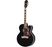 Epiphone EJ-200SCE Black Guitare Folk Electro
