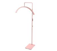 EJ.life Lampe de sol LED Lash Light Pour Les Extensions Des Cils, 23 Pouces Rose Led Half Moon Lash Light photo esclave Prise UE