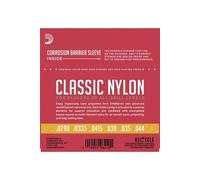 D'Addario - Jeu de cordes pour guitare classique EJ27N - 6 cordes - Tirant standard 3/4