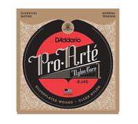 EJ45 JEU CORDES NORMAL / NYLON CLAIR-PLAQUE ARGENT D'ADDARIO